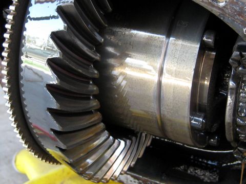 1996 Ford Bronco - Differential gears showing internal components and some markings on the housing.