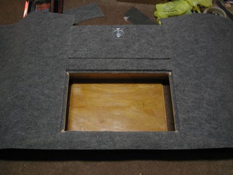 1988 Ford LTD Crown Victoria - That's cabinet didn't need a door anyway, good for a mounting board.
