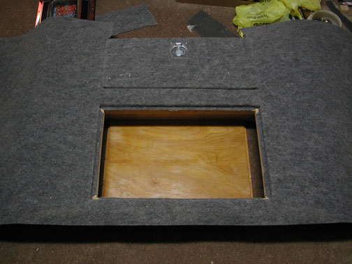 That's cabinet didn't need a door anyway, good for a mounting board.
