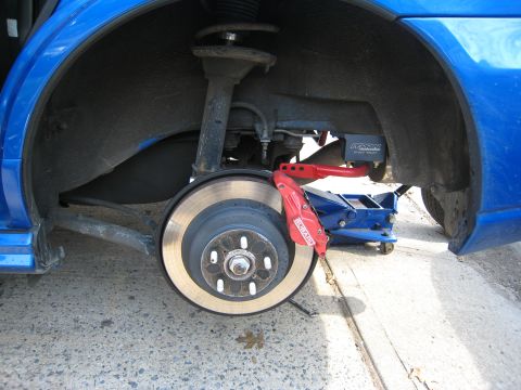 2007 Subaru Impreza - Rear Before