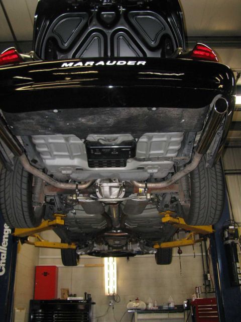 2003 Mercury Marauder - Note the Pro Guard.