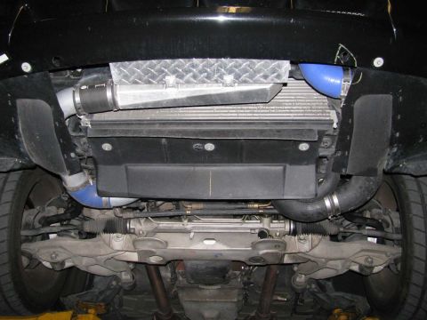 2003 Mercury Marauder - Note the intercooler.