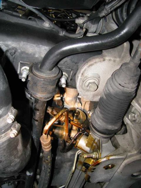 2003 Mercury Marauder - After removal of the oil filter.