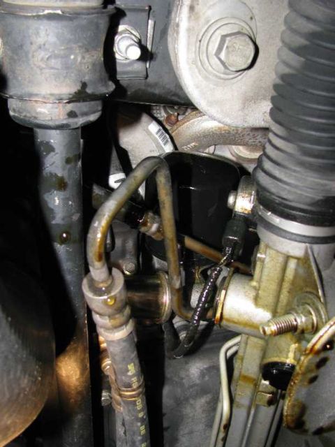 2003 Mercury Marauder - New oil filter installed.