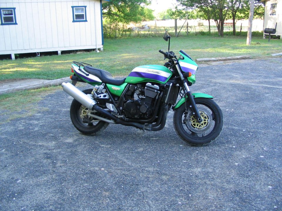at the cabin looking mean and green