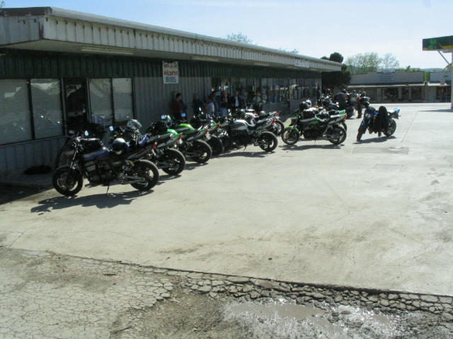 stoping for suds in Camp Wood