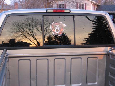 1998 GMC Sierra 1500 - sick artic cat decal!!