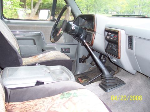 1988 Ford Bronco - Bronco Interior