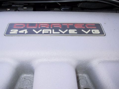 1996 Ford Taurus - The engine cover displays the 'Duratec 24 Valve V6' designation.