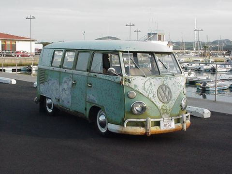 1963 Volkswagen Transporter - Suspension work completed and some sanding to get it ready for paint and body