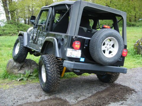 2005 Jeep Wrangler - from the back side.