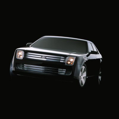 2004 Ford 427 - 2004 Ford 427 concept SUV shown in a studio shot.