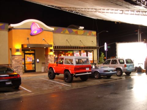 1969 Ford Bronco - Taco Bell commercial...all cars are movie cars here. Watch at 0:23 seconds, but do not blink! https://youtu.be/-SPt2LS6ONk