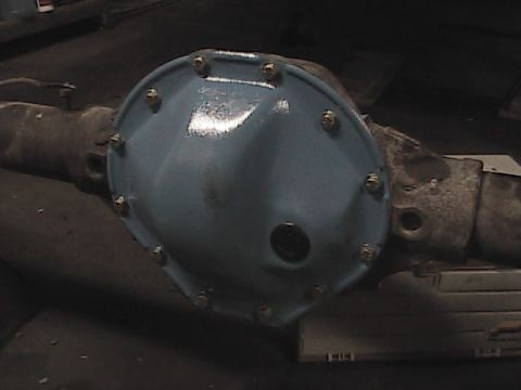 1980 Dodge Magnum - Close-up of a differential housing, likely a vehicle part.