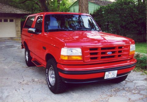 1995 Ford Bronco - Stock and ready to roll...