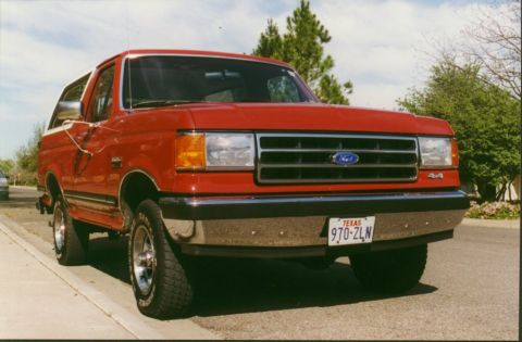1989 Ford Bronco “<b>Red XLT</b>”