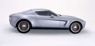 2004 Mercury Messenger - A silver sports coupe is shown from its side profile against a white background.