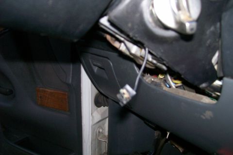 1992 Ford C-350 (Centurion Conversions) - Anyone recognize where the plug belongs? I know it's a bad pic, but it is curved, like it rest up against something cyliderical, maybe the…