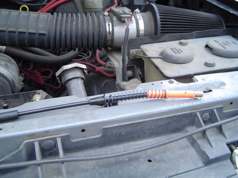 1989 Ford Bronco - Spiffy new cable from ford
