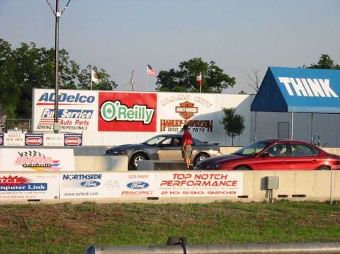 2001 Ford Mustang - 1st race @ RCR