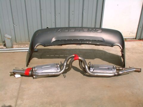 2001 Ford Mustang - GT Bumper & Exhaust