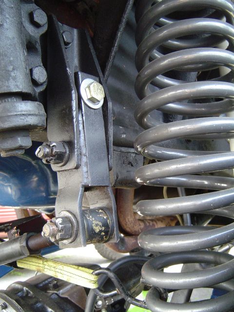 1978 Ford Bronco - Track bar has a drop bracket, which i feel was putting lots of stress on the frame, and it didnt feel very solid, esp with 38's