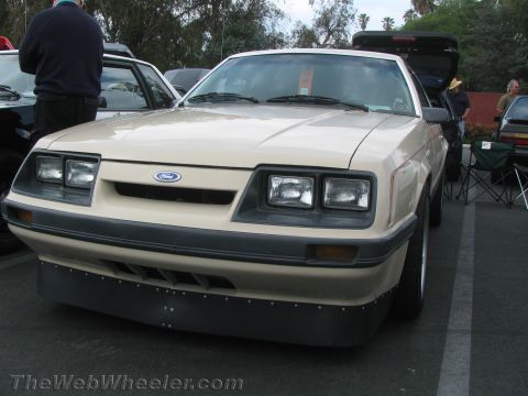1968 Ford Mustang - This Ford Mustang appears to be from the early 1980s, not a 1968 model as claimed.