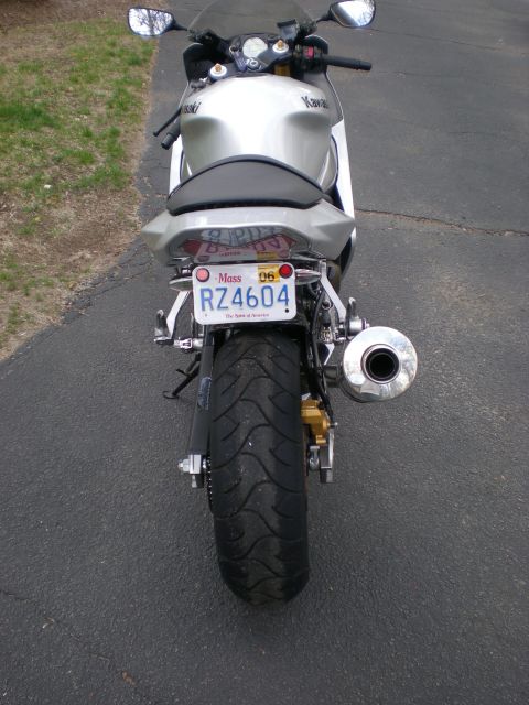2002 Buell Lightning w/Fairing - This motorcycle's license plate indicates it is from 2006, not 2002.