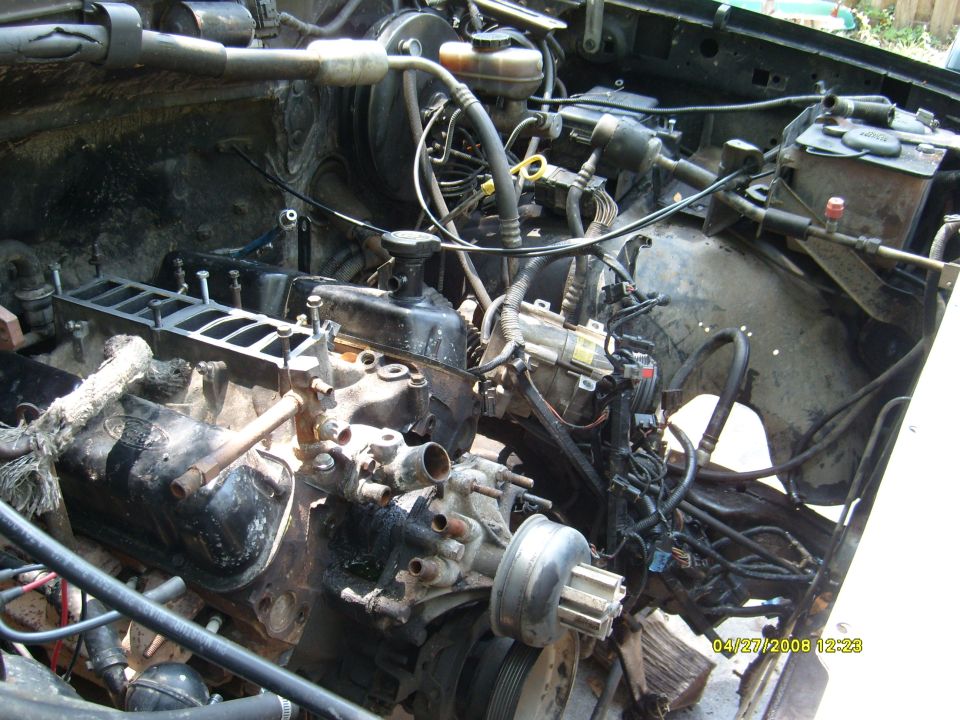 Get this, over 200k and thats the origional water pump, needless to say when I pulled it off it was pretty NASTY