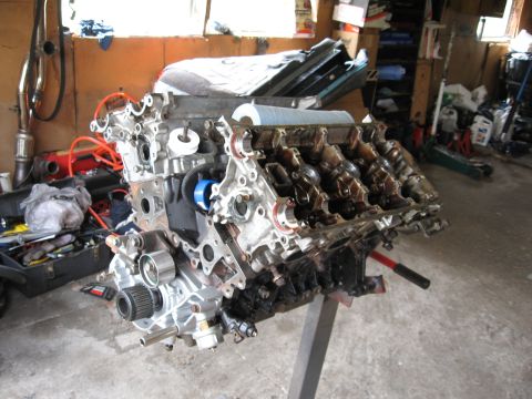 1991 Mitsubishi 3000GT - both heads installed