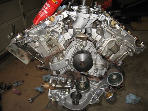 1991 Mitsubishi 3000GT - water pump installed