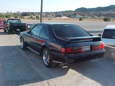 1989 Ford Mustang - Cobra rear valence LX tails