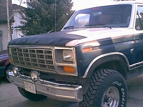 1981 Ford Bronco - This Ford Bronco's body style suggests a 1978 model year, not 1981.