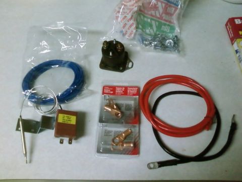 1995 Ford Bronco - Here's most of the electronics: Hayden relay kit 3653 (comes with temp switch, probe, 15ft of wire, no relay included) about $22. starter r…