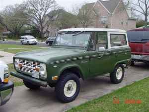 1978 Ford Bronco - All original 1968. No power anything, 3 on the tree, 289