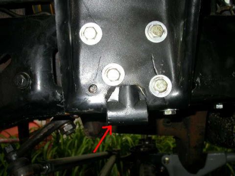 1990 Ford Bronco - I've noticed that some coil buckets have this thing at the bottom and some don't. Why is it there? I don't really know. Maybe it's supposed…