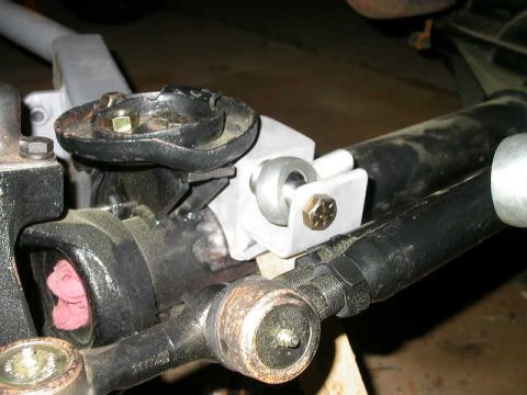 1990 Ford Bronco - Mocked up on the axle, not even tack welded in place yet.