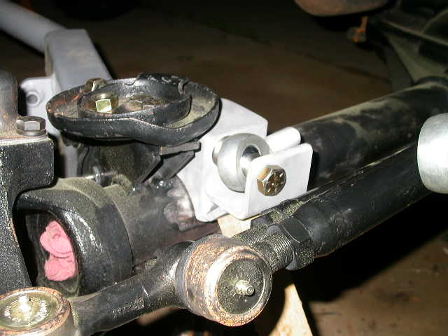 Mocked up on the axle, not even tack welded in place yet.