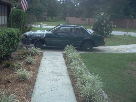 1998 Ford Crown Victoria - What was left after the thieves Got it.