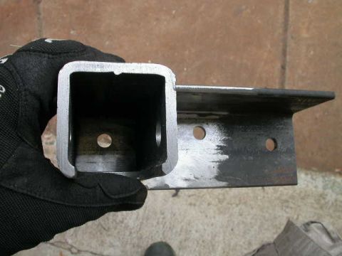 1990 Ford Bronco - Here is a better shot of the three mounting holes.