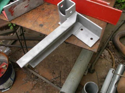 1990 Ford Bronco - All welded up and sand blasted, ready for paint.