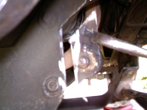 1987 Ford Bronco II - The piece I cut out