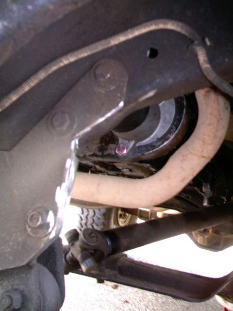 1987 Ford Bronco II - No holes in the new D-35 I'm swapping in!