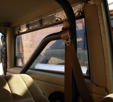 1975 Ford Bronco - Since the Rhino-Liner is now covered with Dynamat Xtreme, the Dynamat will be covered the way full-size Bronco camper hardware is. I'm usin…