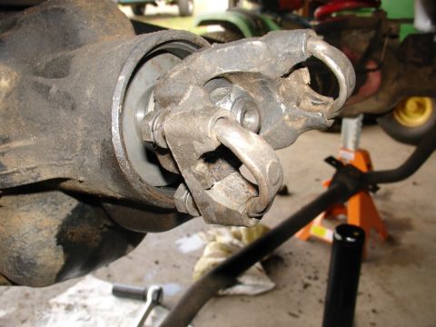 1978 Ford Bronco - Pinion set up with old nut.