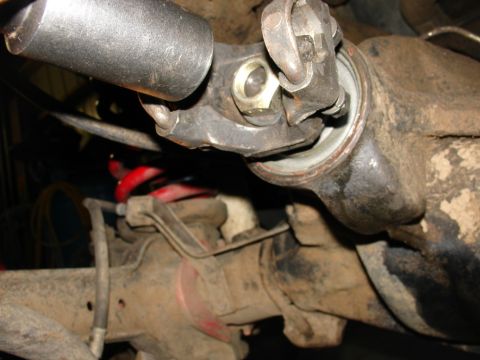 1978 Ford Bronco - Installed seal and new nut.