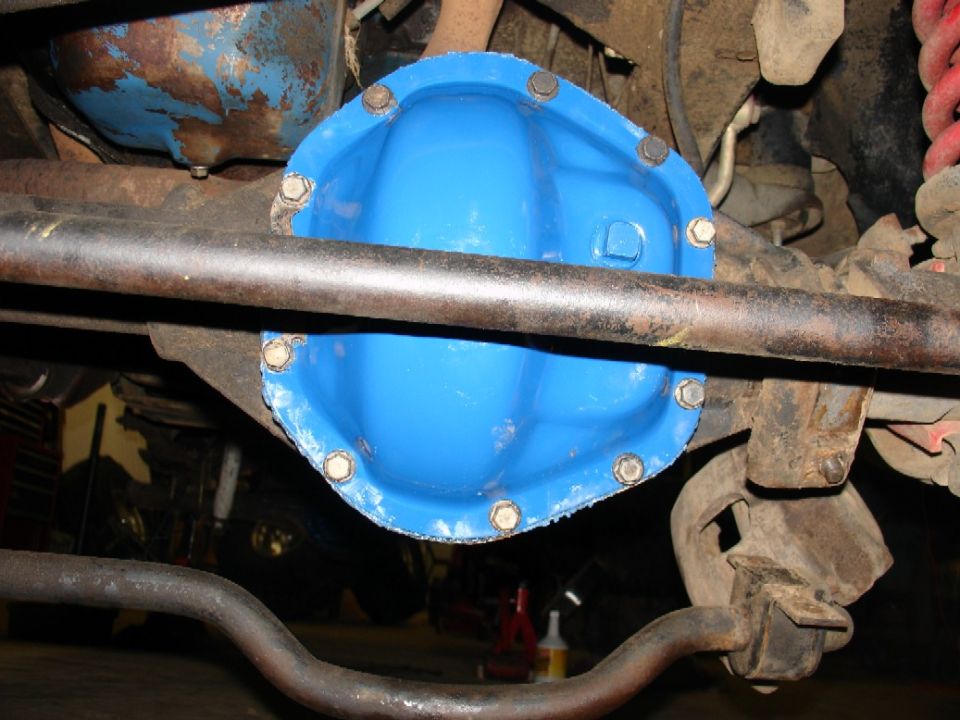 Front end buttoned up.
