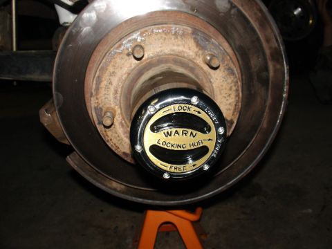 1978 Ford Bronco - New Warn hubs.