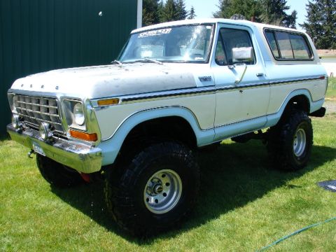 1978 Ford Bronco - Gave her a bath.