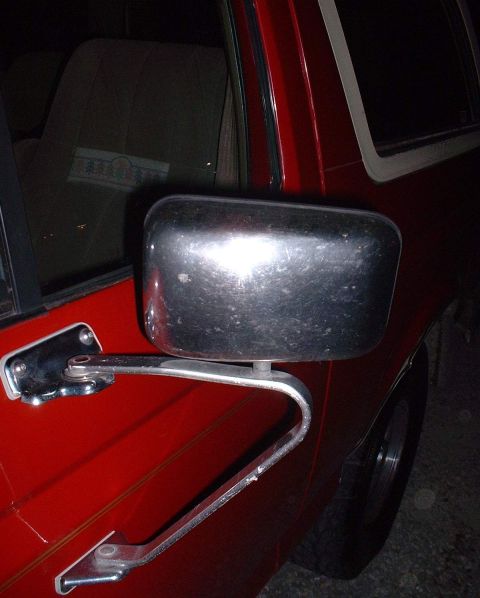 2006 Ford E350 - Driver's mirror.
